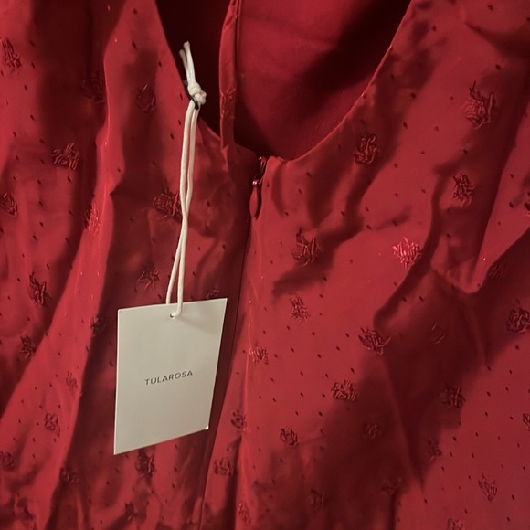 Tularosa Red Floral Dress - Picture 5 of 5